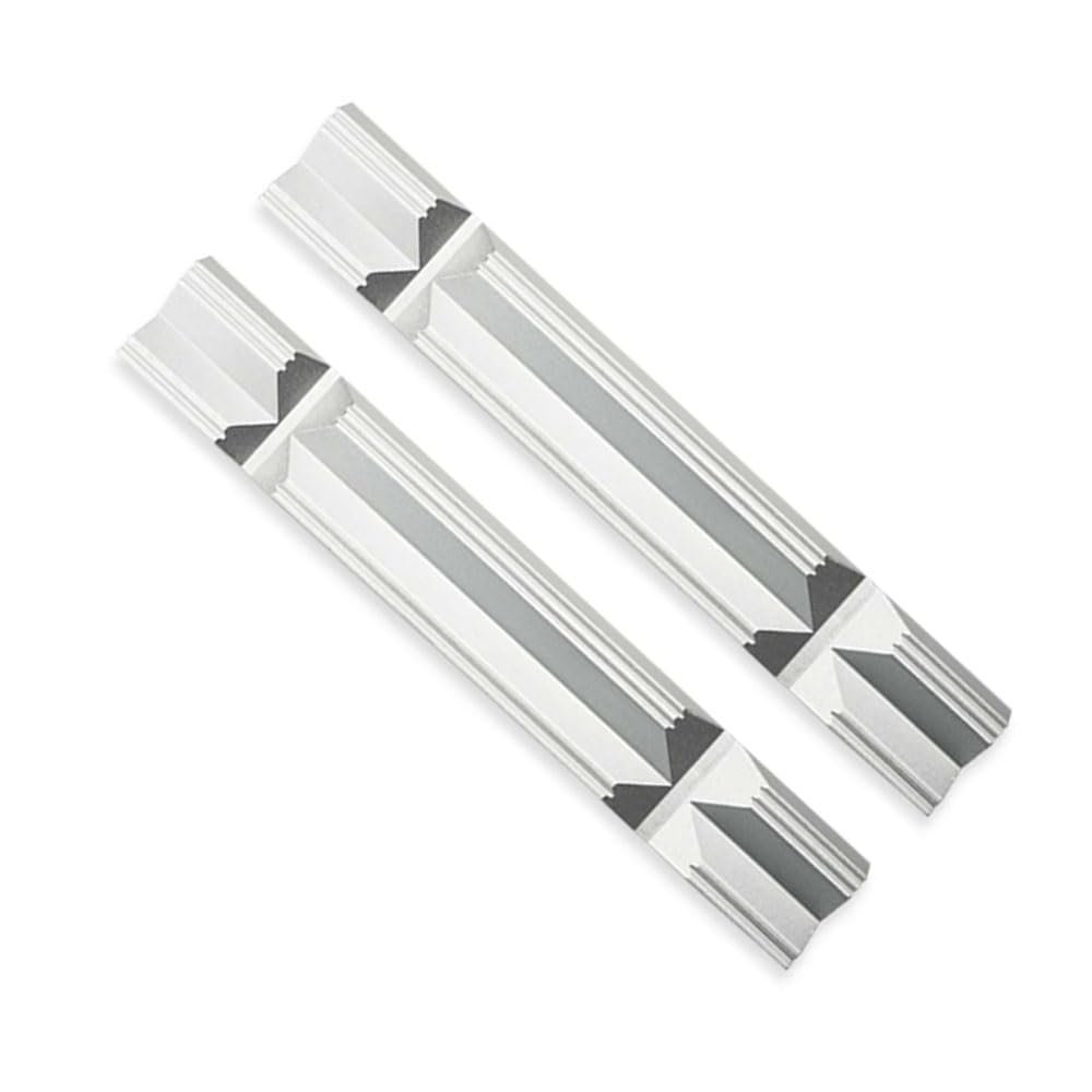 1 paire de mâchoires d'étau en alliage d'aluminium avec coque de protection magnétique souple de 125 mm pour le travail du bois, le bricolage, la plomberie (12,7 cm)