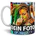 Produktbild Tasse selbst individuell gestalten/Personalisierbar mit eigenem Foto Bedrucken/Fototasse/Motivtasse/Werbetasse/Firmentasse mit Logo/Weiss - Glanz - XXL Druck