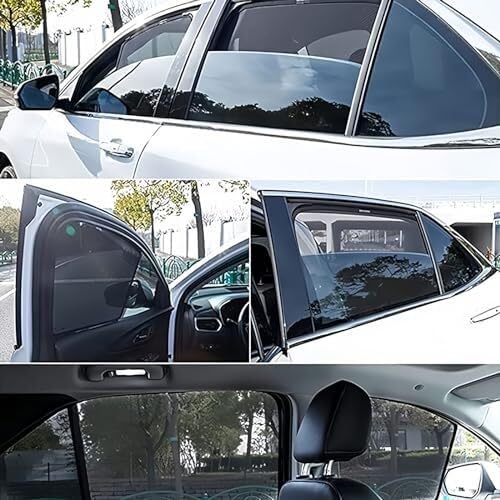 Tendine Tendine Parasole Laterali Per Auto Per Citroen C4 Picasso 5 Posti 2018-2019, 7 Pezzi, Protezione UV Magnetica, Oscuranti E Traspiranti Privacy.(2Pcs Front Doors)
