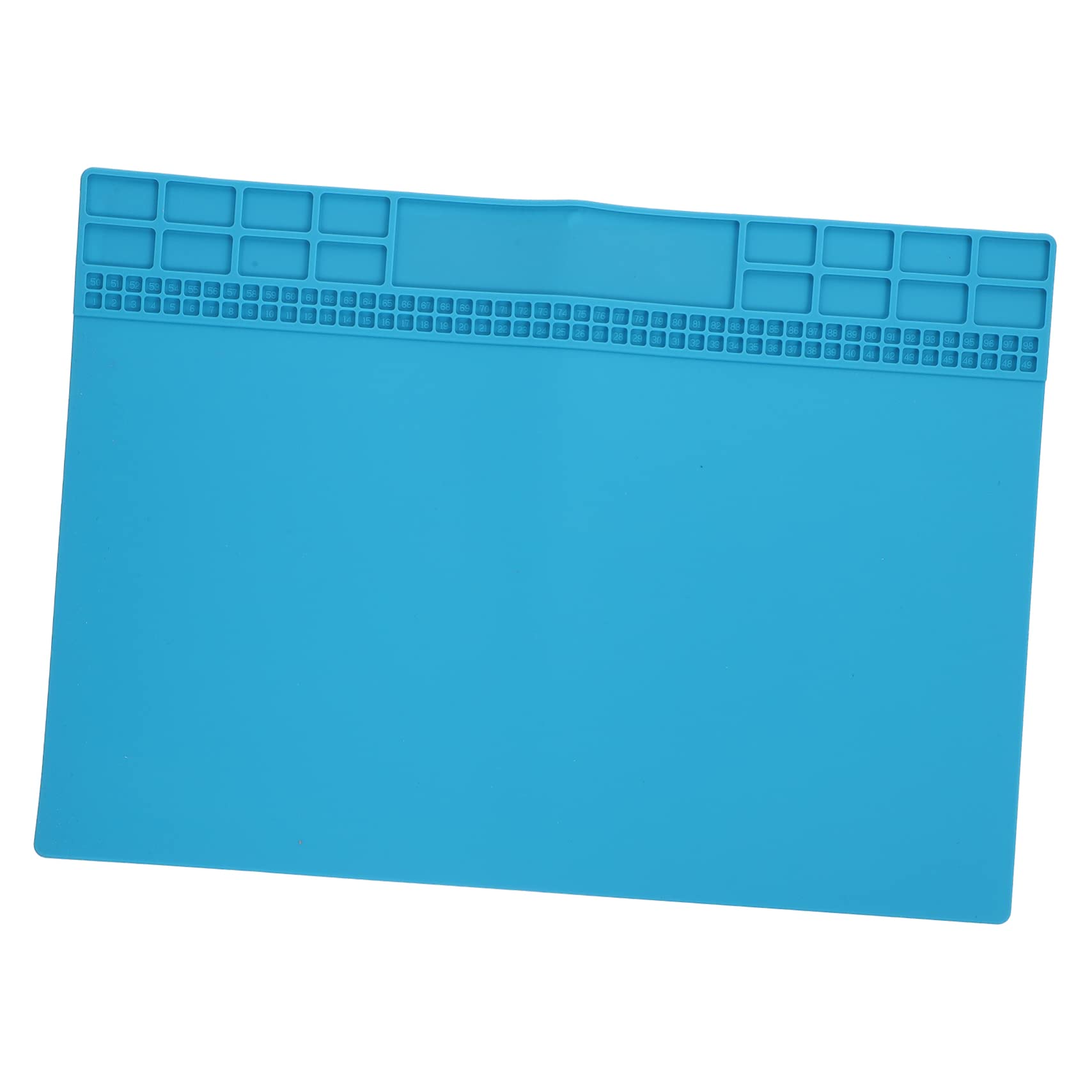 NULYLU Heat-resistant Silicone Repair Pad Magnetic Soldering Mat Circuit Board Repair Tool Mat Anti-static Work m