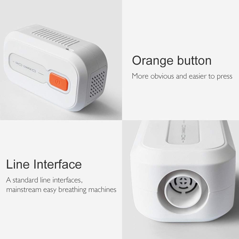 Cpap Cleer Sitizer, con Batteria di Ricarica 2000mah Apnea Notturna Versione Semplificata per Tubo Flessibile Maschera Cpap Tubo Tubo