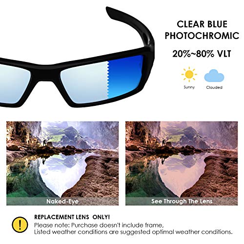 Image of BLAZERBUCK Anti-salt Polarized Replacement Lenses for Oakley Eyepatch 2 OO9136 Sunglass