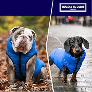   HUGO-HUDSON-Reversible-Dog-Coat-Puffer-Jacket-Warm-Winter-Padded-Dog-Vest-Blue-Navy-XS25