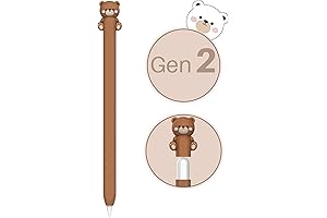 NIUTRENDZ Apple Pencil 2nd Generation Case: Cute Bear Cover for Ultimate Protection