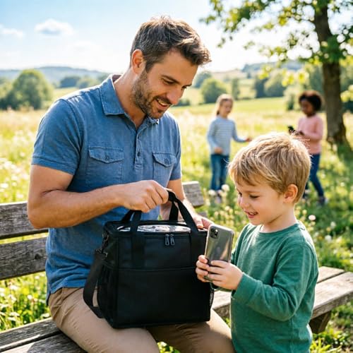 Portabebidas para botellas y tazas de café con asa ajustable viaje 5