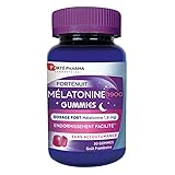 Forté Pharma - Mélatonine 1900 Gummies sommeil - Melatonine 1,9 mg a macher - Complement...