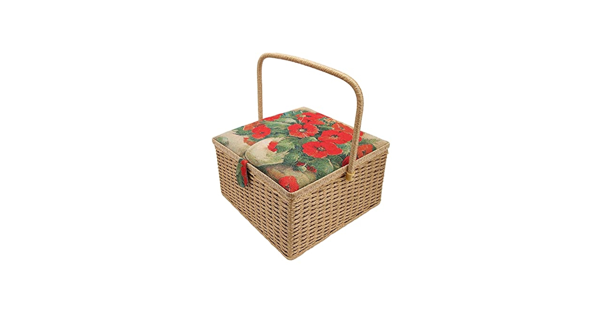 CDL Hand Stitched Mini Basket ベージュ CDL Hand Stitched Mini Basket ベージュ Amazon.com: SINGER