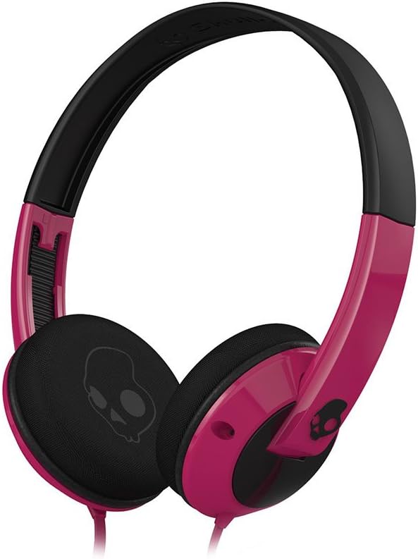 Skullcandy Uprock Headphones with Mic Pink/Black/Pink, One Size