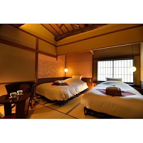 [京小宿 八坂ゆとね]1泊2食付きペア宿泊券(2名様)国産牛ステーキ付きプラン