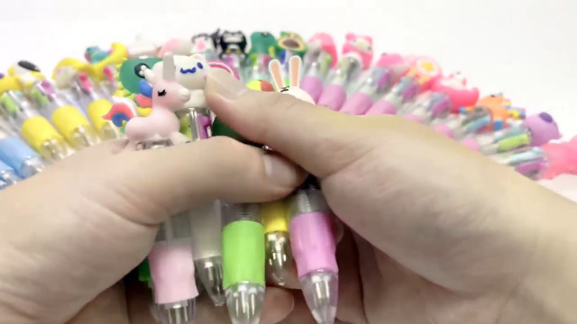 MOTIBACK 12 Penne Multicolore 4 Colori 0.5mm - Gadget Compleanno Bambini, Regalini Fine Festa, Pensierini Dopo Feste ((1