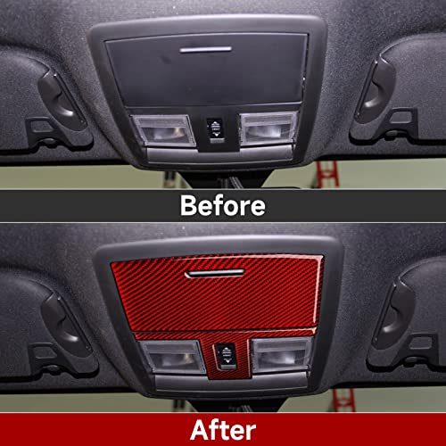 Panel de luz de lectura rojo para Dodge Challenger 2015 o posterior 4