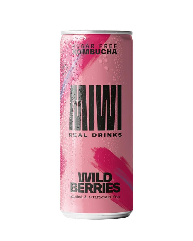 MIWI Sugar Free Kombucha Wild Berries 1 Can