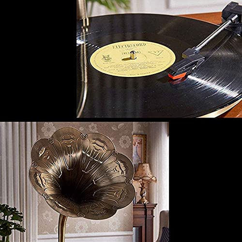 SXLCKJ Gramophone, rétro Big Horn Gramophone Retro Vinyl Record Machine Multifonction Bluetooth CD Radio P (Lecteur de… - Les Beatles, Paul McCartney, John Lennon, RIngo Starr, George Harrison SXLCKJ Gramophone, rétro Big Horn Gramophone Retro Vinyl Record Machine Multifonction Bluetooth CD Radio P (Lecteur de… – Image 5