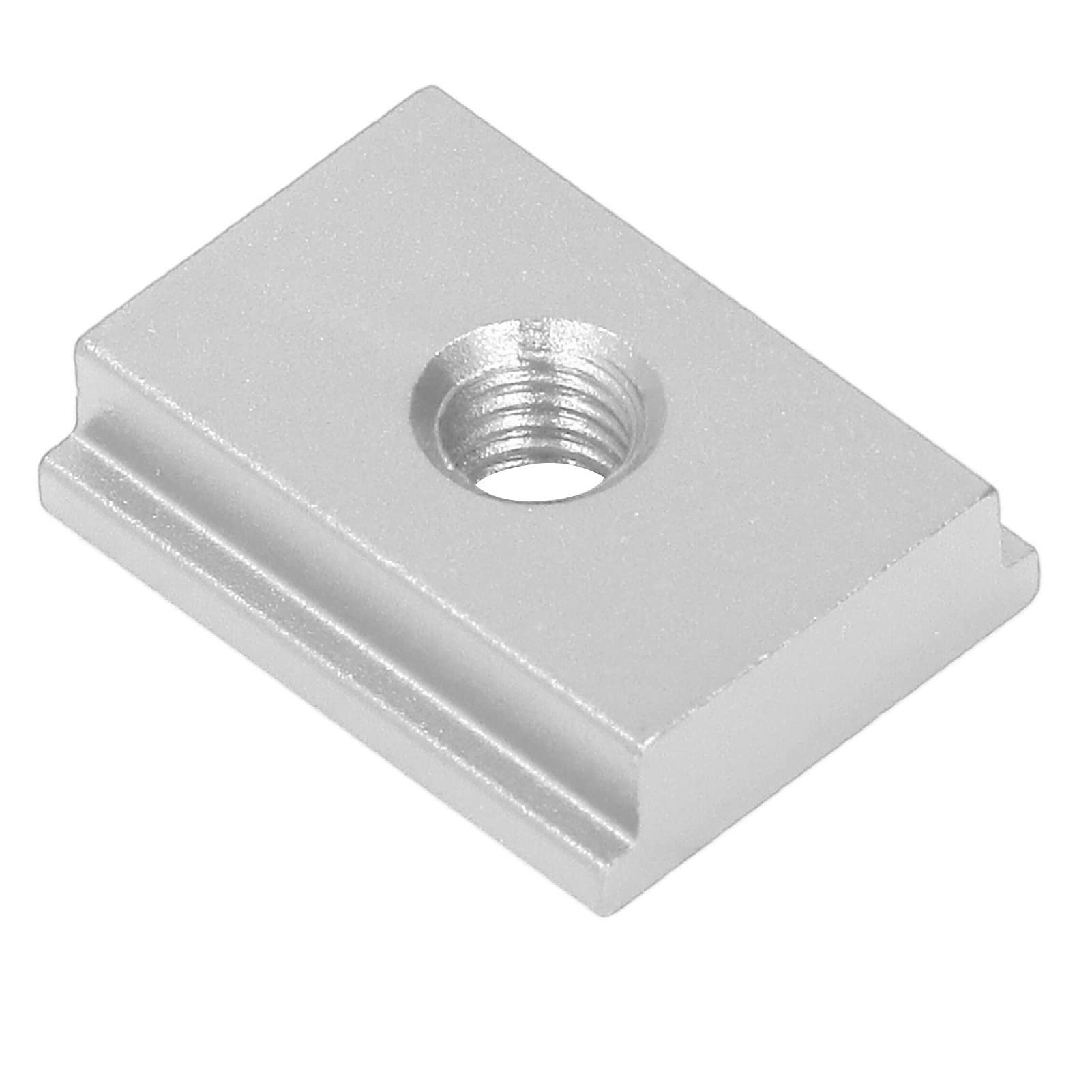 Aluminum Alloy Sliding Nuts Connector Woodworking Bench Tool Set (Silver)