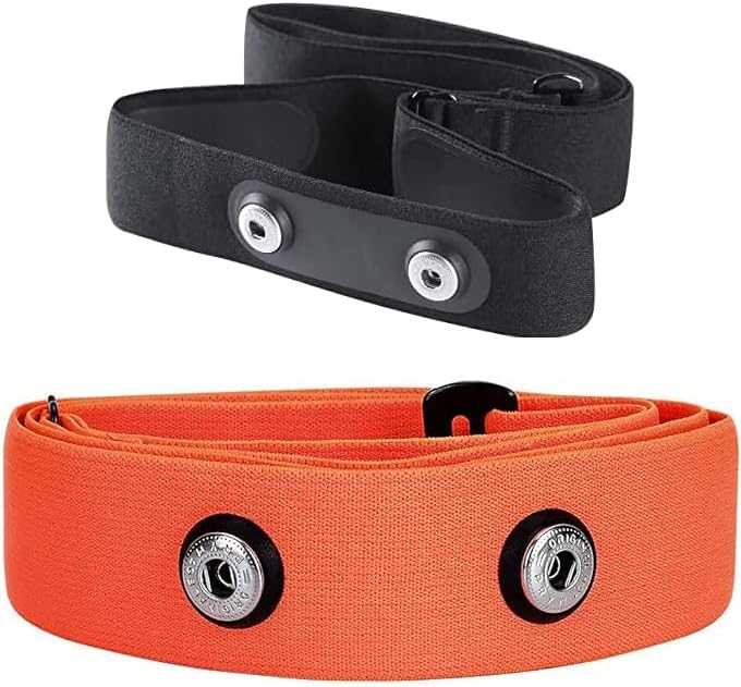 Correa de pecho de repuesto para monitor de frecuencia cardíaca para Polar H10 H7 H1 Wahoo Tickr Garmin cinturón de pecho