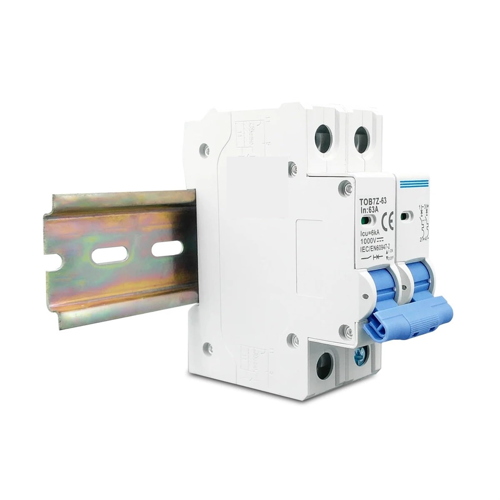 Magnetotermico Differenziale 16a Mini Interruttore Solare 1000V 3A 6A 10A 16A 20A 25A 32A 40A 50A 63A for impianto fotovoltaico Interruttore Magnetotermico Differenziale(16A)