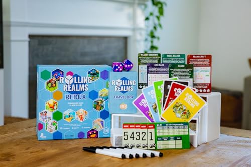 Rolling Realms Redux juego de mesa estratégico miniatura 5