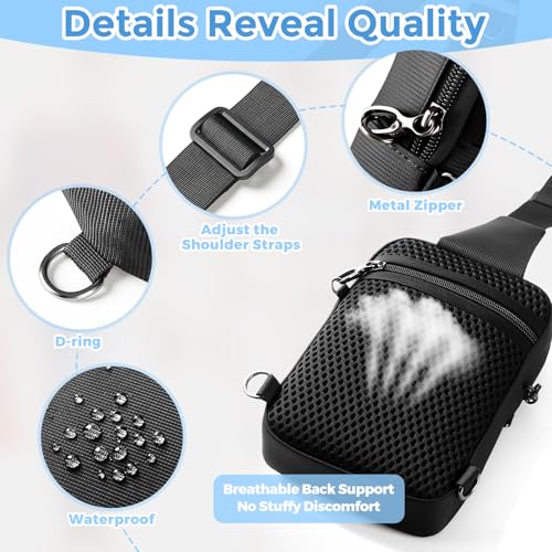 VADOO Anti-Theft Sling Bag