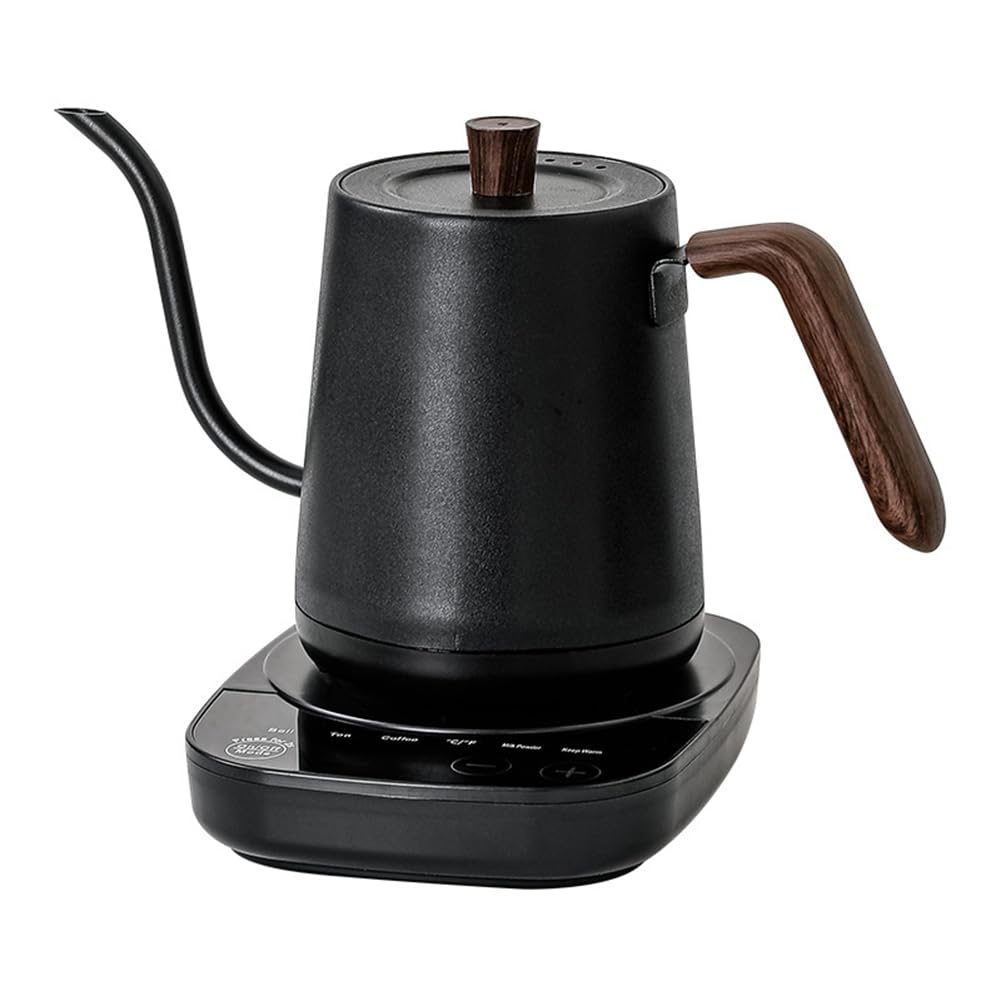 Bollitore Elettrico A Collo D'Oca, Caffettiera Intelligente, Bollitore Elettrico con Controllo della Temperatura, Bollitore Elettrico A Riscaldamento Rapido da 1000 W