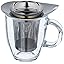 Bodu - K11239-16 - Yo-Yo - Set ug Infuseur Individuel en Verre Trepé