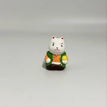 五月人形桃太郎青花磁招き猫陶磁器置物コレクション 五月人形 コンパクト 陶器 小さい おとぎ話 金太郎/ 桃太郎とけ