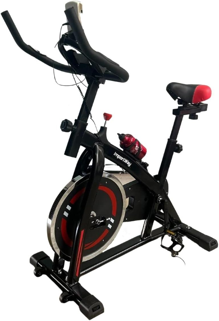 Bicicleta Ergométrica Spinning 13Kg Importway Vermelha