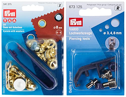 Lot De 7 Habillages De Boutons Prym 11 Mm - Laiton Argenté, Sans Outil - 3