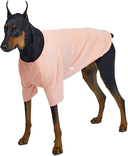 Lucky Petter Dog Shirt for Small Dogs Plain T-Shirts Soft Breathable Dog Cotton 