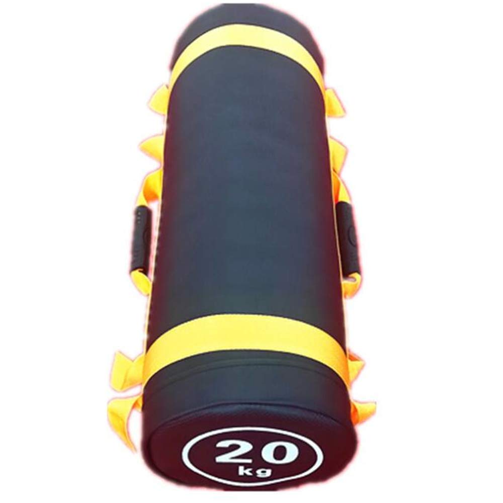 Sac de sable musculation avec poche de poids réglable et poignées pour entraînement à domicile
