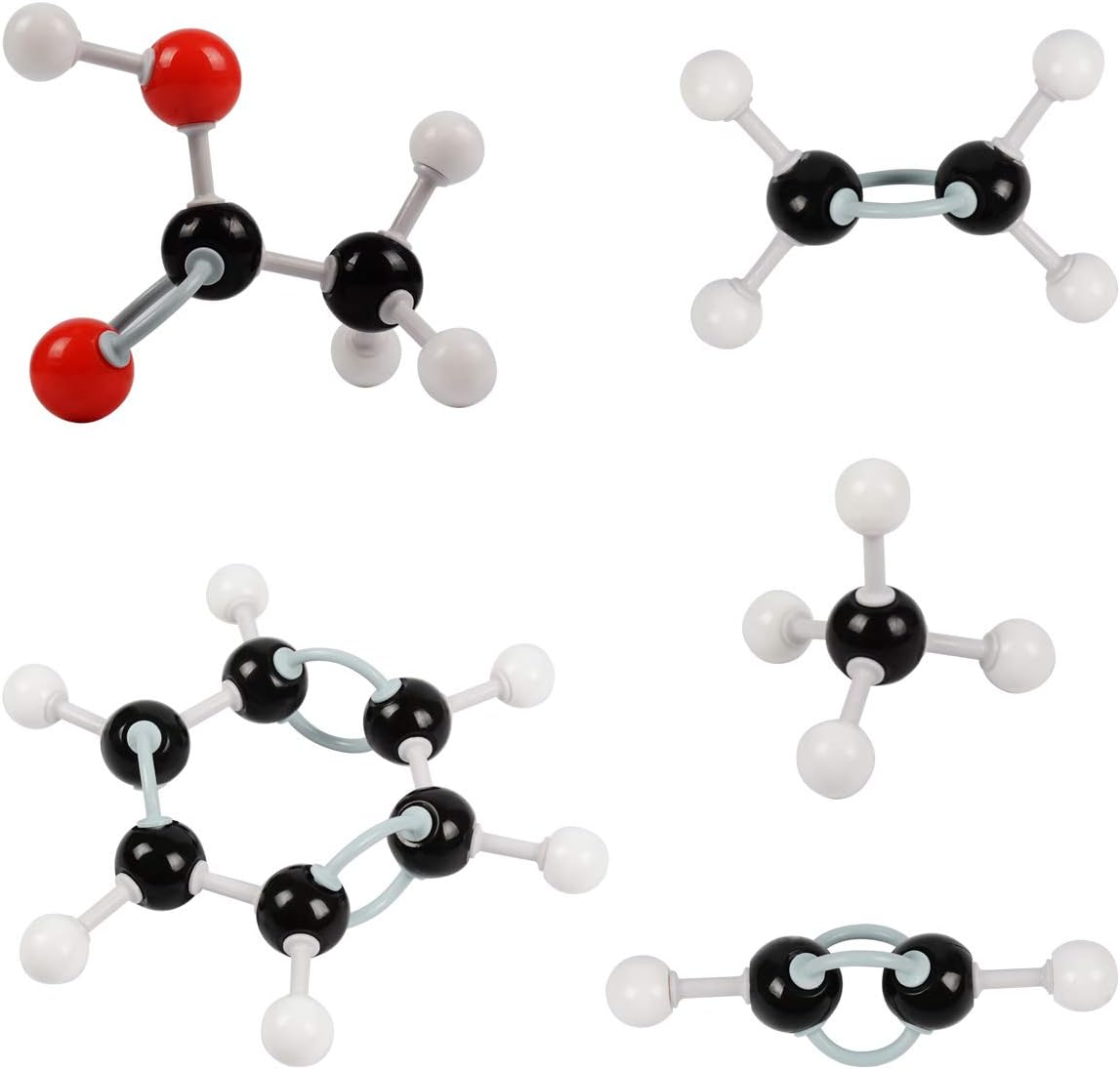 Organic Chemistry Model Kit (239 Pieces), Molecular Model Kit with 86 Atoms & 153 Bonds Chemistry Set Model Kits Pack Atom Models for Teachers Students Science and Chemistry Class with Remover