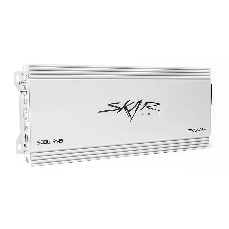 USED SKAR AUDIO RP-75.4ABM FULL-RANGE 500 WATTS RMS CLASS AB MARINE 4 CHANNEL AM | UK