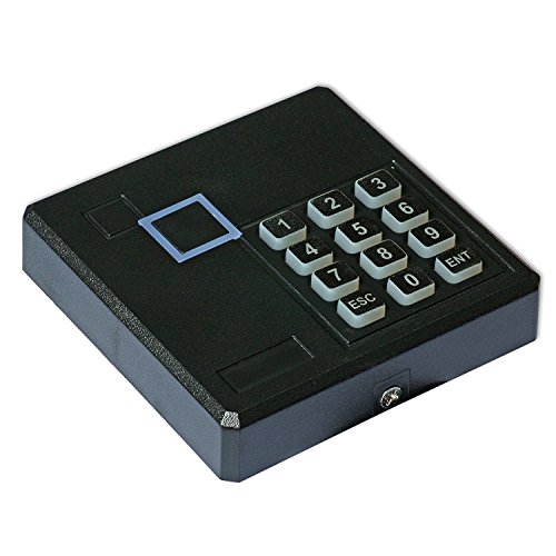 Proximity Rfid Id Card Door Access Control Keypad Reader 125Khz Wiegand 26/34 Bit Black Color #TOP4