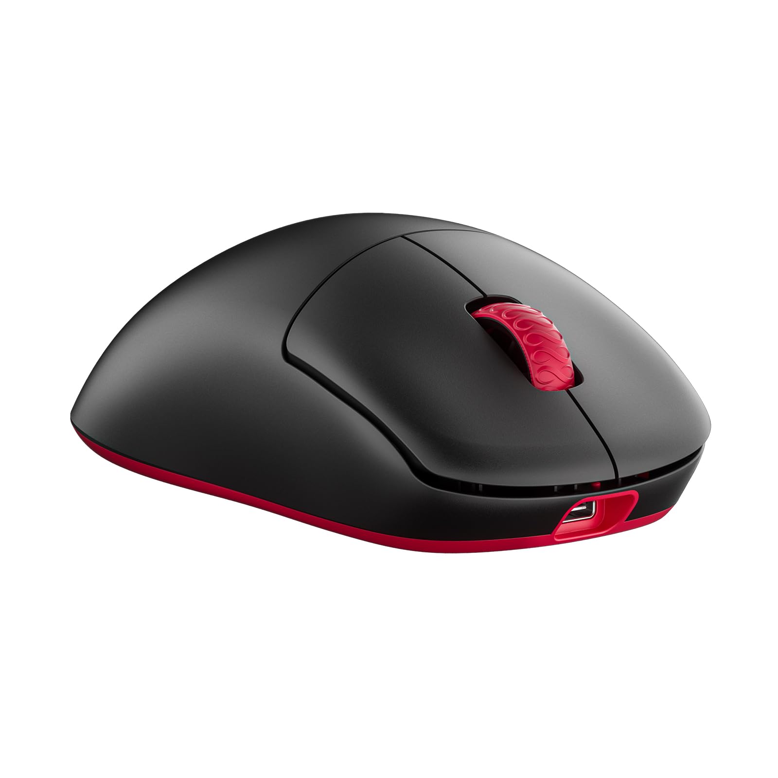 Lamzu Thorn V2 - Mouse da gioco ergonomico, senza fori, driver basato su Web, MCU Nordic 52H40, sensore PAW NEXTI, interruttori ottici e codificatore, compatibile con Dual 8K, per giocatori di medie e
