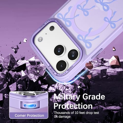 Coque iPhone 17 Pro Max transparente mate magnétique antichoc mince - 5