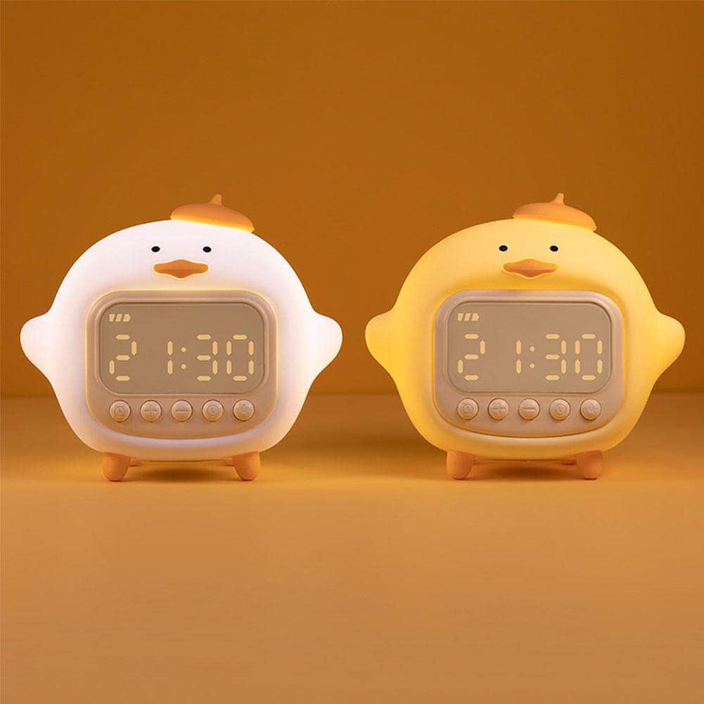 Amazon.co.jp: かわいいアヒルの子目覚まし時計子供用、かわいいアヒル