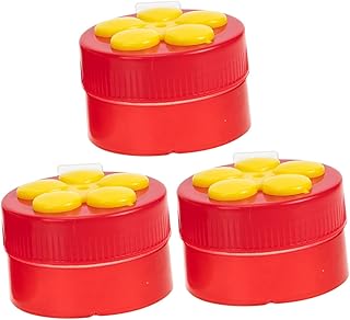 YARNOW 3pcs Hummingbird Water Feeder Desk Dispenser Food Dispensers Mini Accessories Hummingbird Food Holders Bird Food Feeders Wrist Hummingbird Feeder Clip Type Hummingbird Feeder Red
