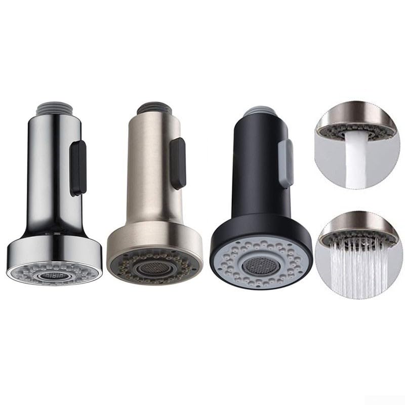 Ugello Per Rubinetto Cucina Estraibile - Testa A Spruzzo Con 2 Modalità Cromata - Foto 10