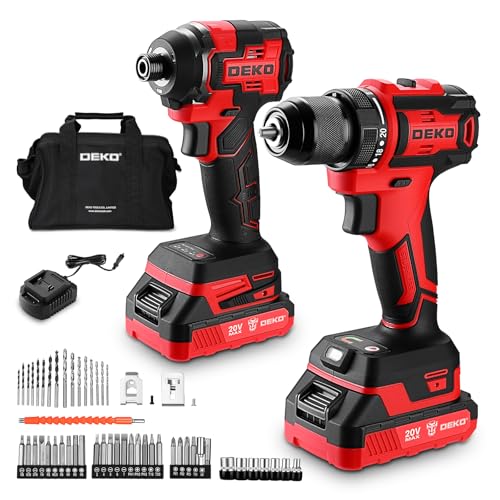 DEKOPRO 20V Brushless Drill & Impact Set