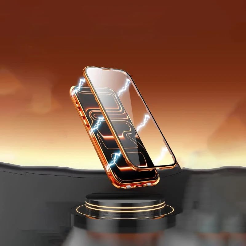 Coque magnétique iPhone 17 Pro Max verre avec cache objectif - 2
