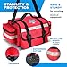 Primacare Fully Stocked Reflective Trauma Bag - 17