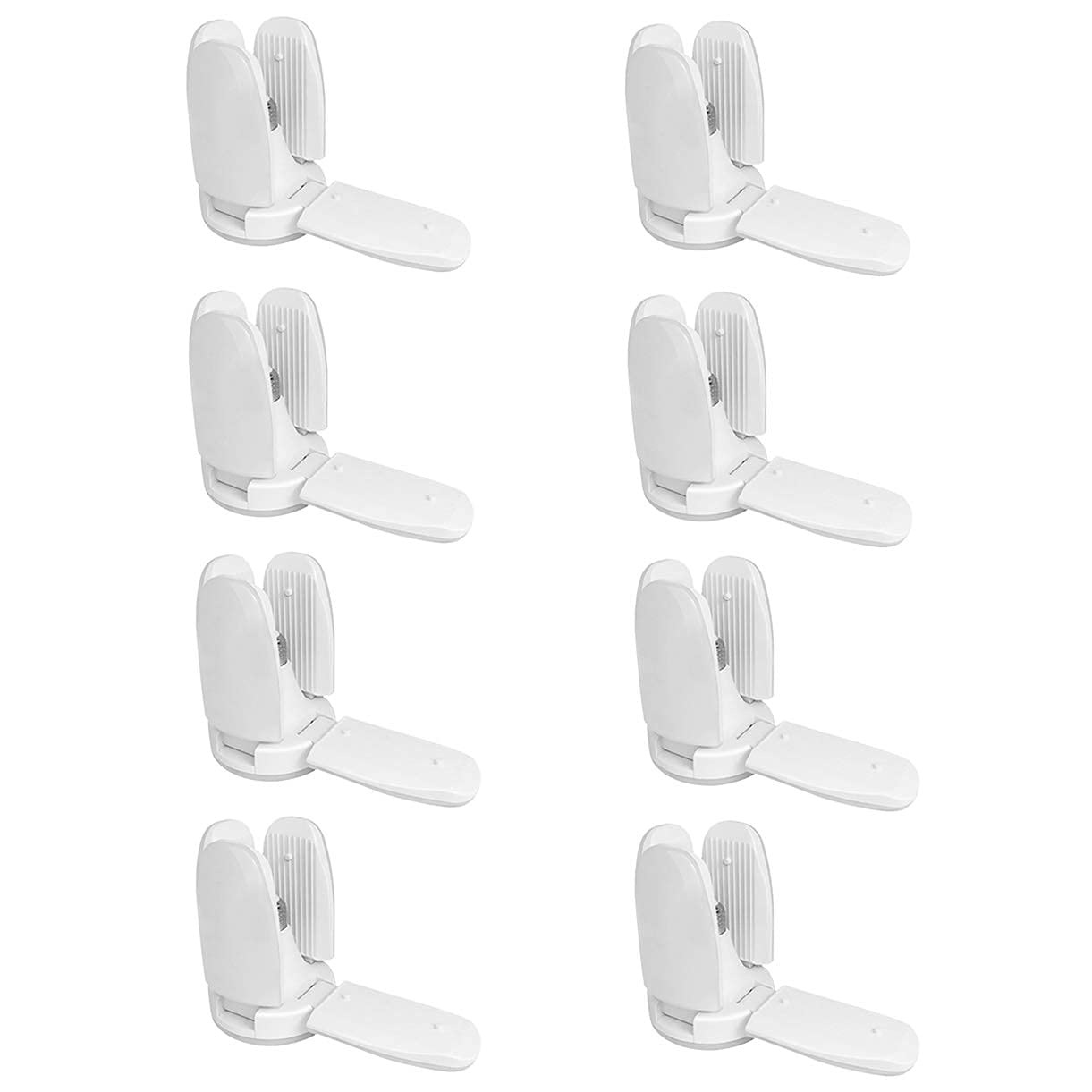 Folding LED Garage Light 60W with 4 Panels, 6000 Lm Deformable Shop Lamp, E26/E27 High Bay Industrial Fixture Garage Ceiling Lighting for Workshop Parking (8 Pack)