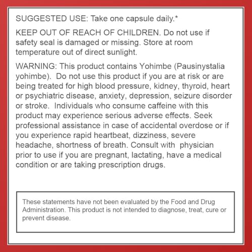 Image of Herbal Nitro Extreme Energy Pills - 6 to 10 Hour Boost, No Crash or Jitters Maximum Strength Natural Energy Supplement for Women & Men - Fatigue, Focus & Motivation (60 Count)