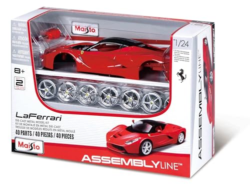 Maisto 1:24 Assembly Line LaFerrari Diecast Vehicle by Maisto - Image 2