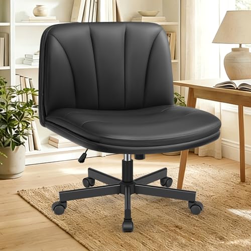 HeroSet Criss Cross Office Chair, Wide Computer Desk Chair...