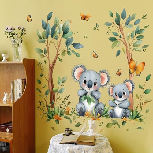 2 Vinilos Decorativos Animales 12x24 Pulgadas 3D miniatura 4