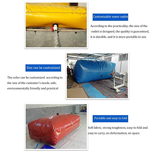 Opvouwbare wateropslagcontainer met grote capaciteit,Draagbare draagbare wateropbergtas voor buiten Landbouw… - Image 5