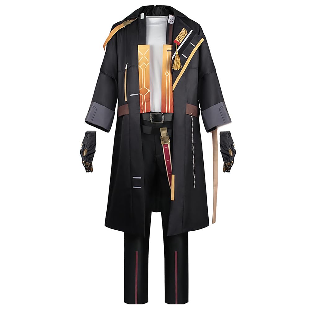 Charous Game Honkai:Star Rail Cosplay Trailblazer Kostüm,Unisex Valiant Uniform Anzug Für Game Performing Cosplay