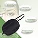 Pure Silk Eye Patch For Adults, Amblyopia Obscure Astigmatism Training Strabismus Correction Black