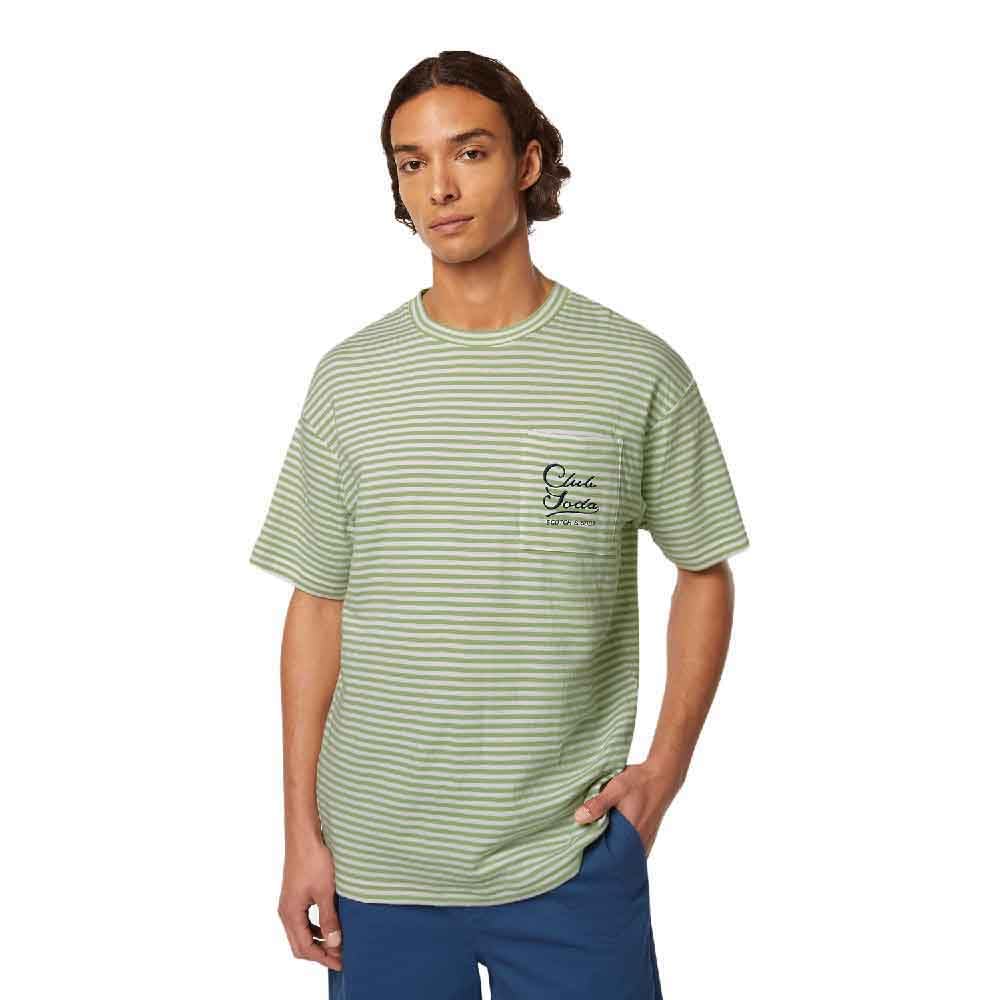 Scotch & Soda Men's Pocket T-Shirt, Pistachio Stripe, L