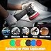 VOFirst 6 PCS Buffing Polishing Pad, 5.5 Inch Buffing Pads for Polisher, Body Repair Buffing Sponge Pad Kit for 5 Inch Backing Plate, for Car Buffer Compounding, Polishing and Waxing